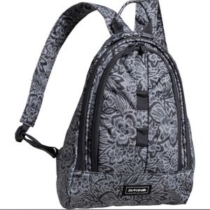 Dakine Gray Floral Sling Pack